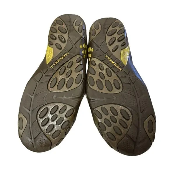 Merrell Women's Caper Canteen Brown Green Trail Hiking Shoes Sneakers 8 - Picture 6 of 6